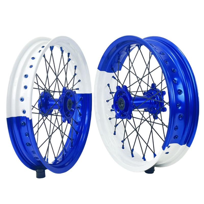 Kit de Llantas Supermotard Completo Bicolor